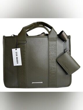 Steve Madden Olive Green Men's Tote Bag